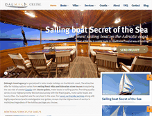 Tablet Screenshot of dalmagic-cruise.com